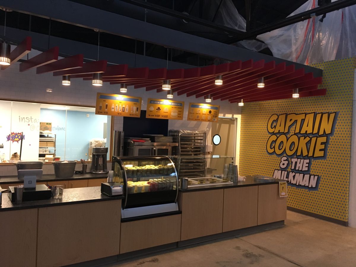 Captain Cookie & The Milkman Transfer Co. Food Hall Raleigh, NC 27601