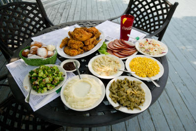 Joe Huber's Family Style Meal
