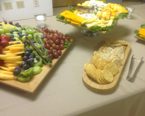 It's All About Thyme -Cheese and Fruit Platters