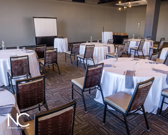 CRG Event Center -  Banquet Set Up by Nate Crouch