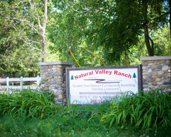 Natural Valley Ranch - Sign