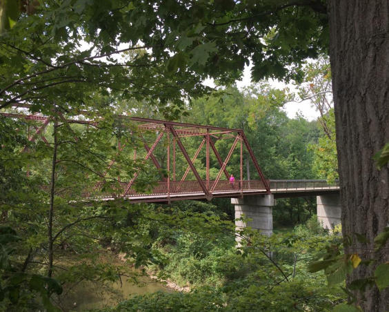 McCloud Nature Park - Walking Bridge