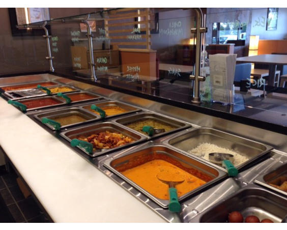 India Bistro food