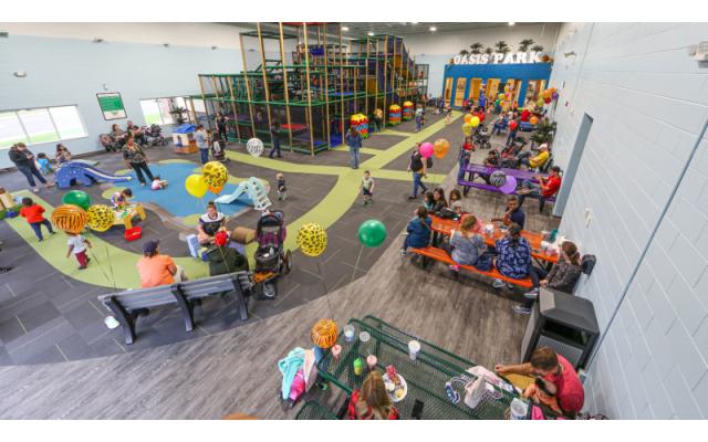 East Community Center Oasis Park Play Space