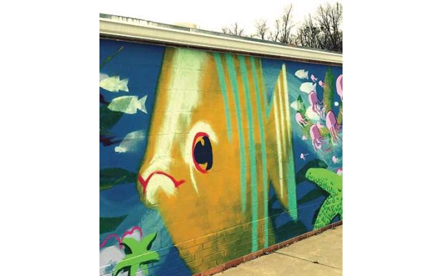 WL Municipal Pool Mural