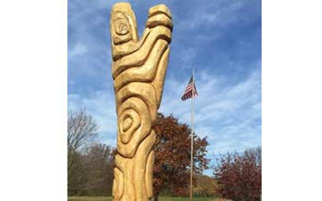 Ash Tree Carving
