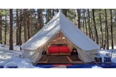 Yurt L'Abri Airbnb
