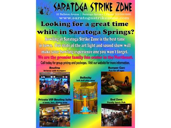Bowling in Saratoga