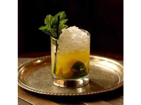 Hamlet and Ghost specialty drink with mint