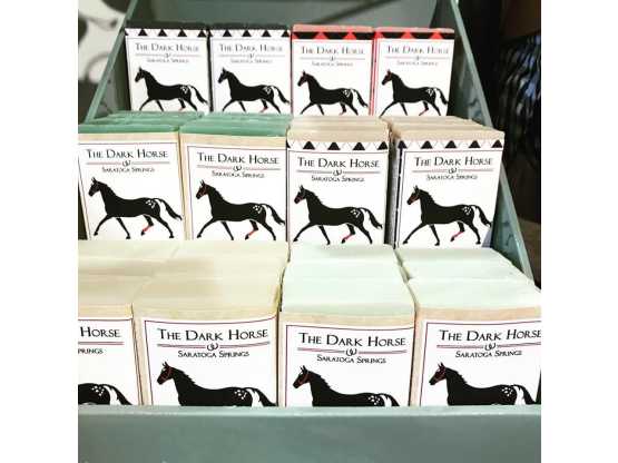 Dark Horse Mercantile display of soaps