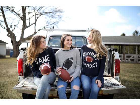 Caroline and Main football pic