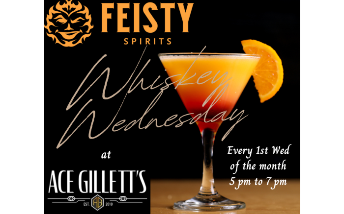 Whiskey Wednesday at Ace Gillett's