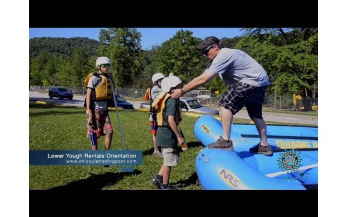 Ohiopyle Lower Yough Rentals Orientation with Ohiopyle Trading Post and River Tours