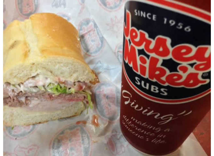 jersey mike's military discount