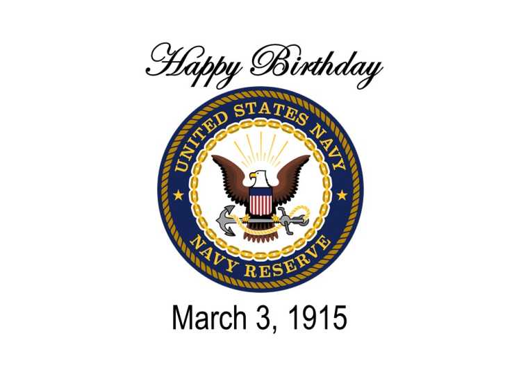 U.S. Navy Reserve Birthday