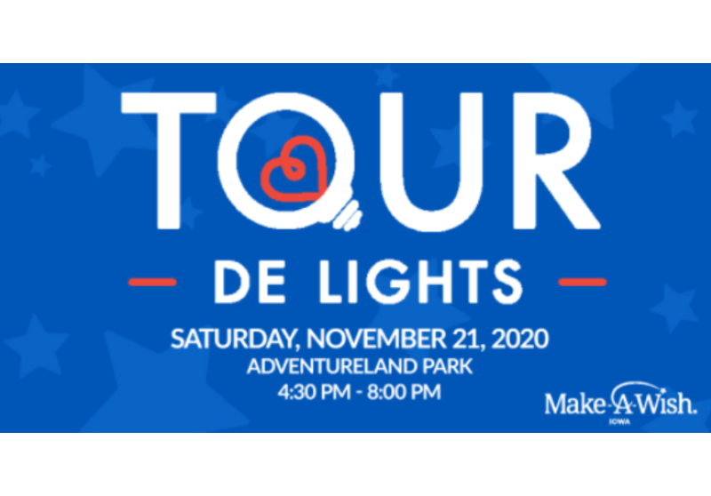 Make A Wish Iowa Tour De Lights