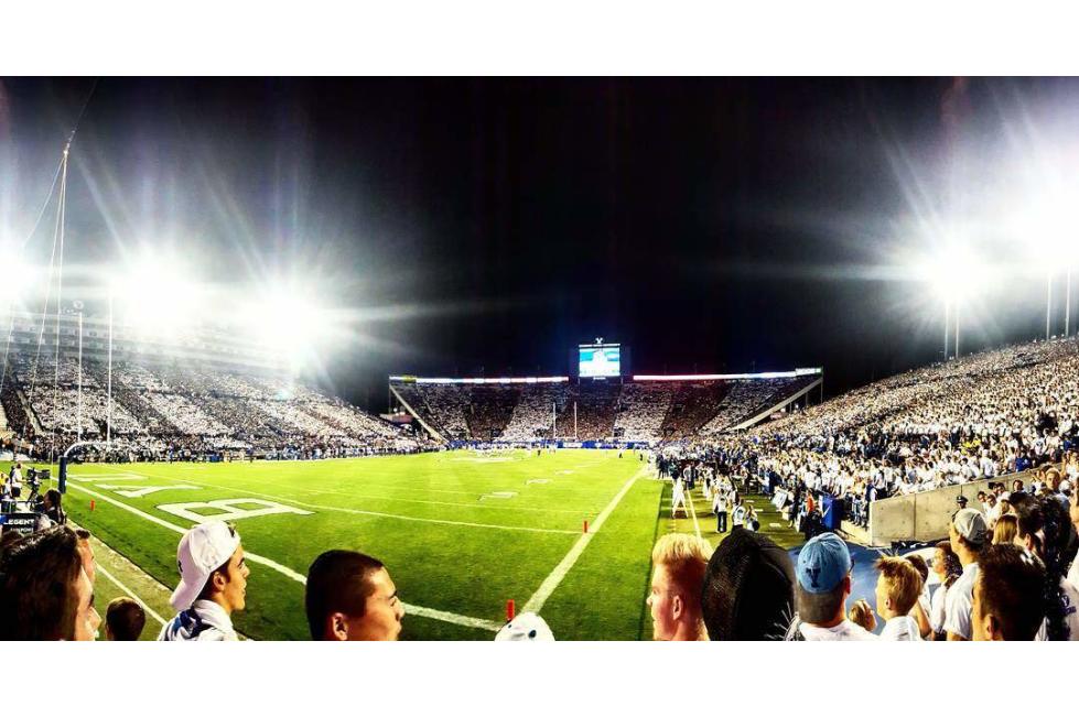 byu stadium seatside