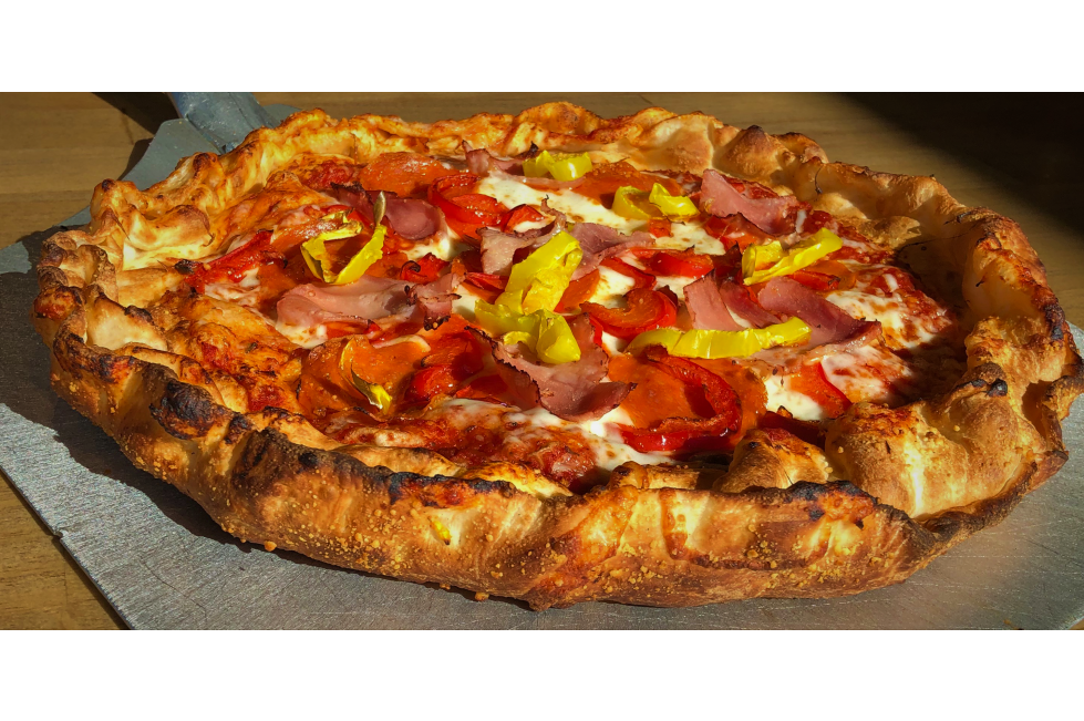 Pizza Studio Double Crust Pizza