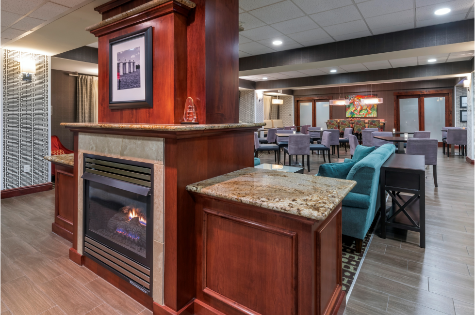 Lobby Fireplace