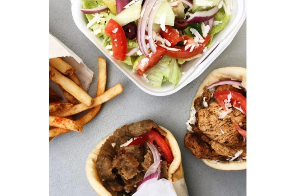 Gyro and food