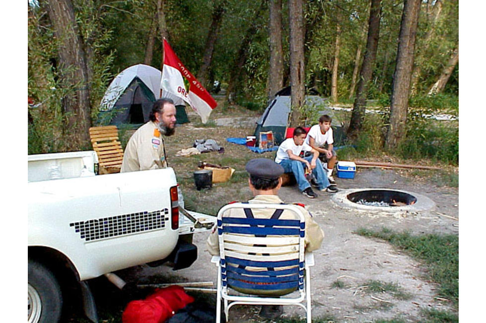 Scouts Camping at Willow