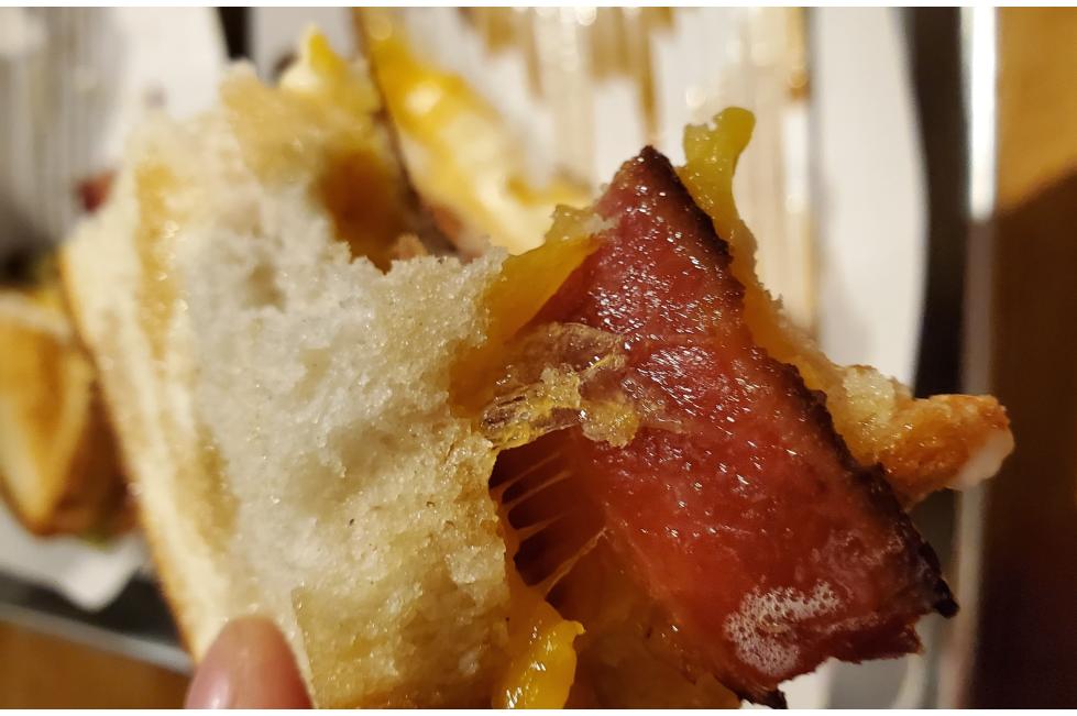 Elevated Grounds Sandwich with Bacon