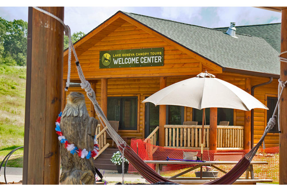 Welcome Center and Hammocks