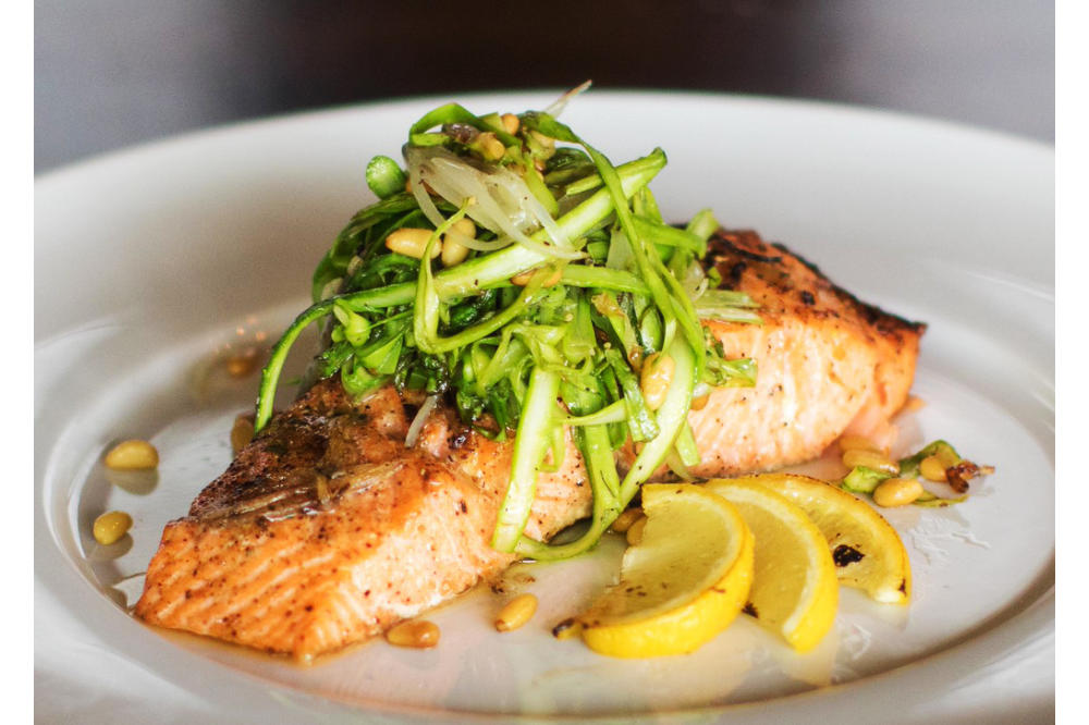 Cedar Planked Salmon
