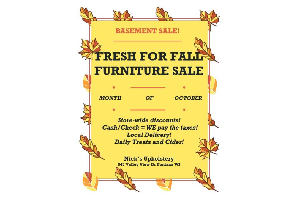 Oct Sale