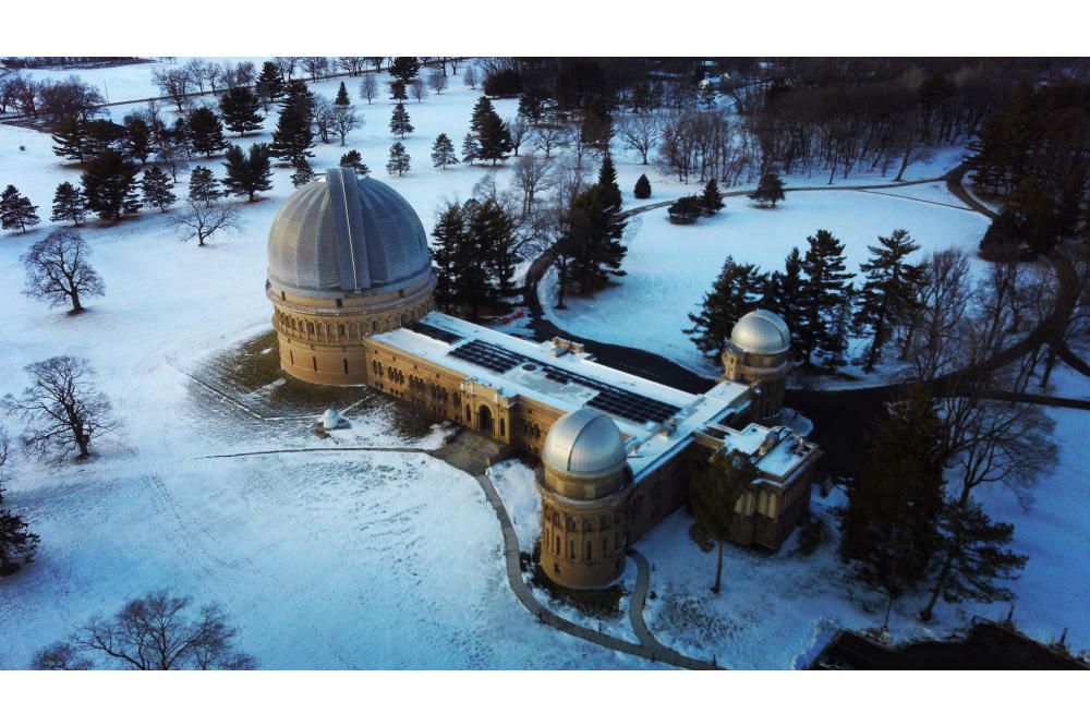 Le drone en hiver