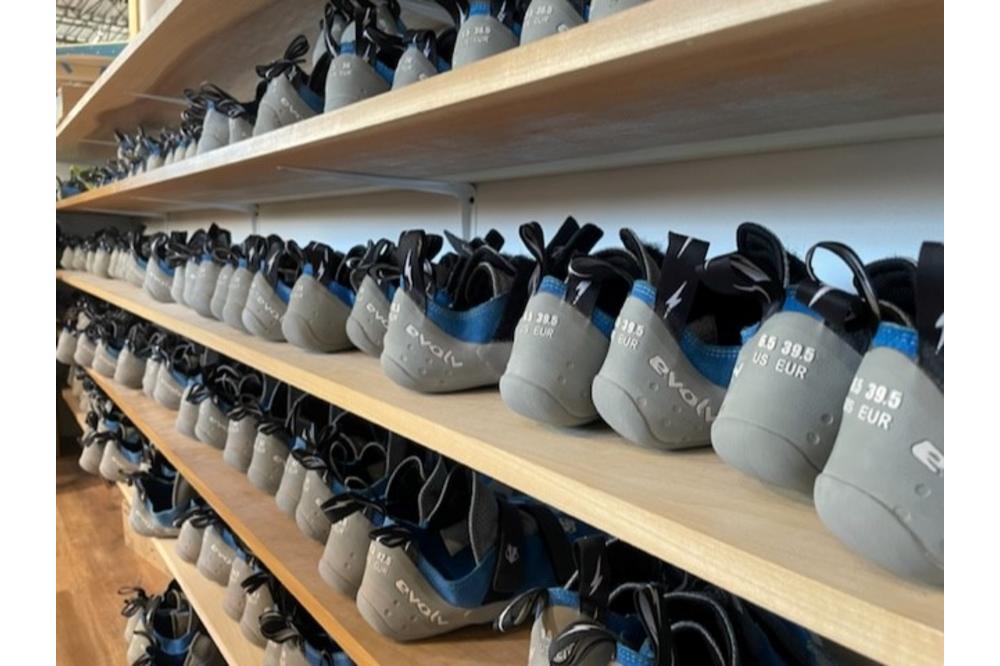 climbing shoes