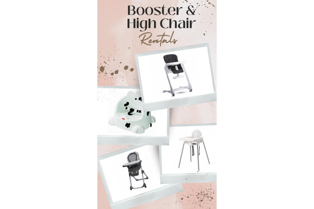 High Chair and Booster Chair Rentals