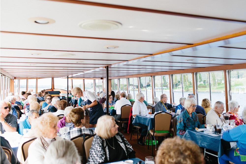 Lunch Cruise on the Grand Belle on Lake Geneva