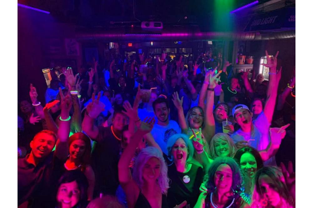 Thumbs Up Blacklight Party