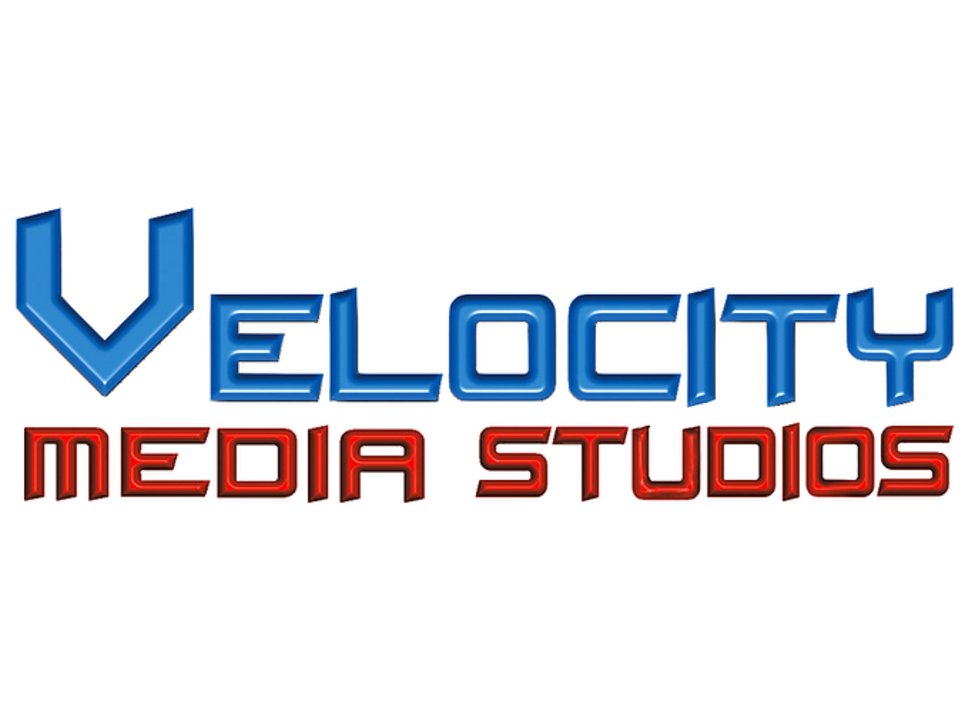 Velocity Media Studios RedWhiteBlue Logo