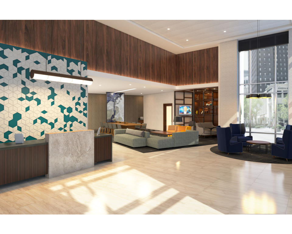 Hotel lobby