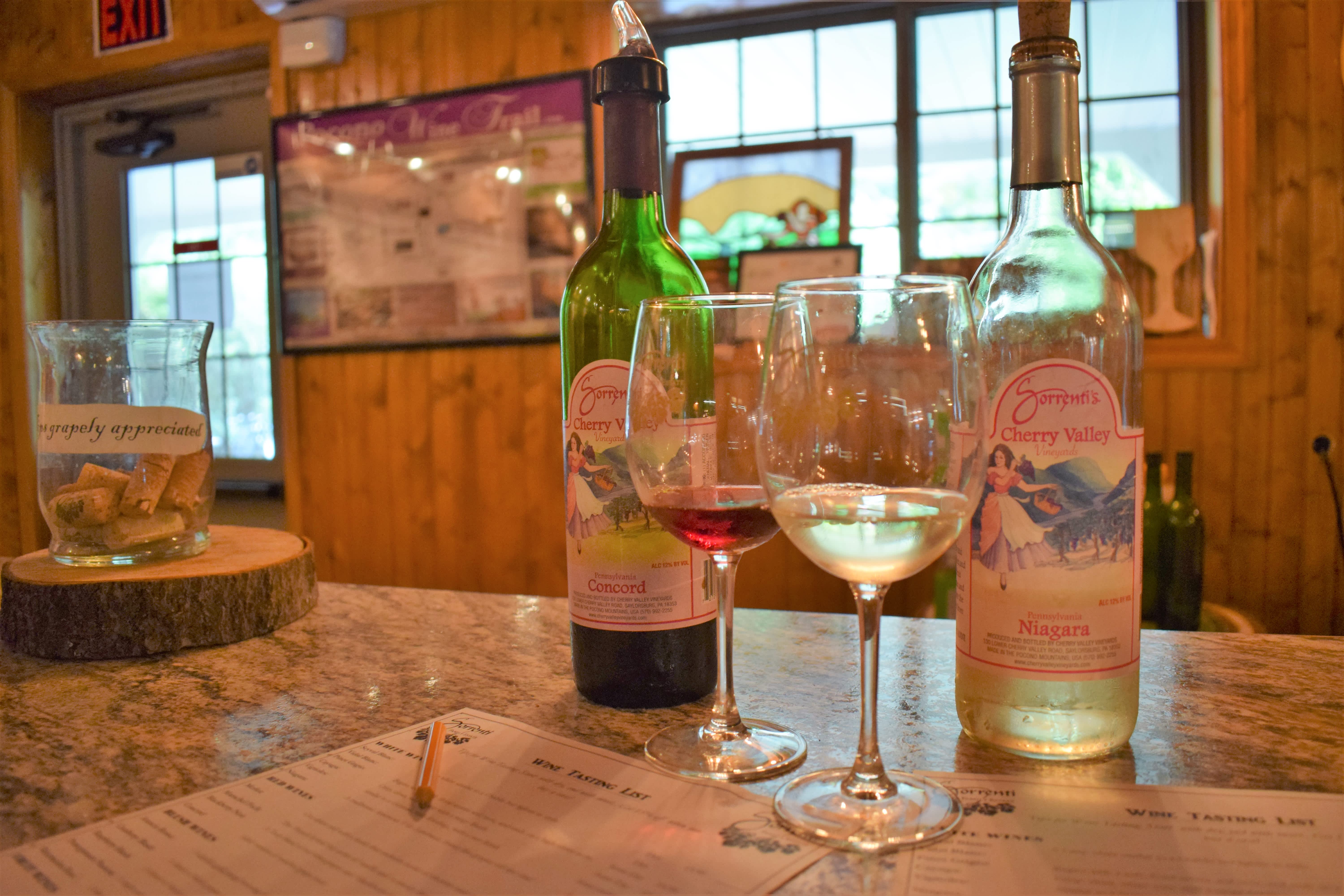 Pennsylvania Pocono Wine Tours Winery Brewery Wine Tour Poconos