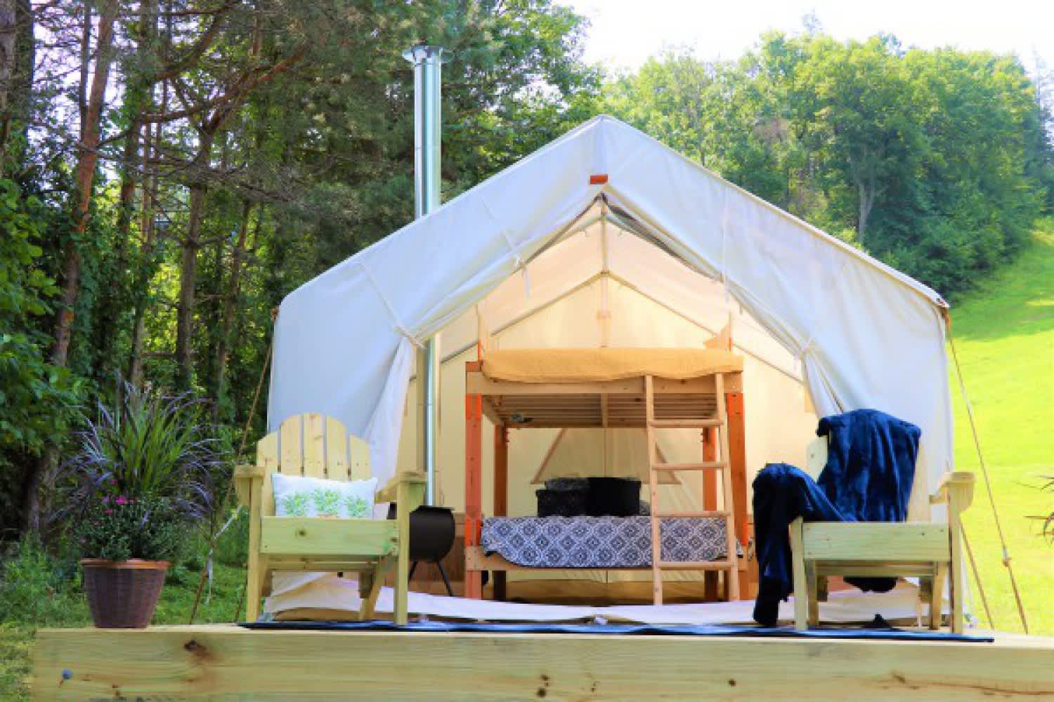 Campsites At Blue Mountain Resort Palmerton Pa 18071