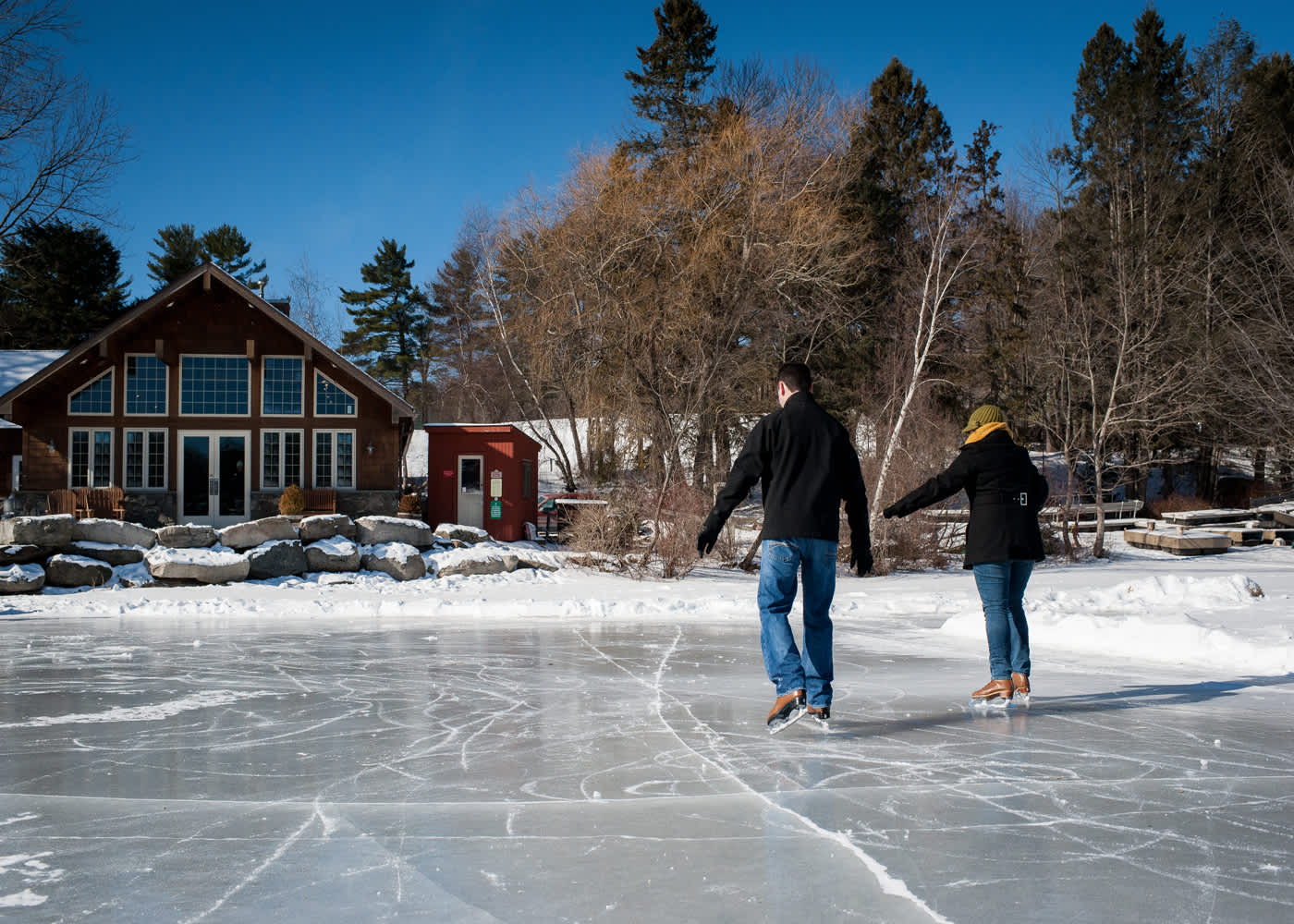 Skytop Lodge Ice Skating Skytop Pa 18357