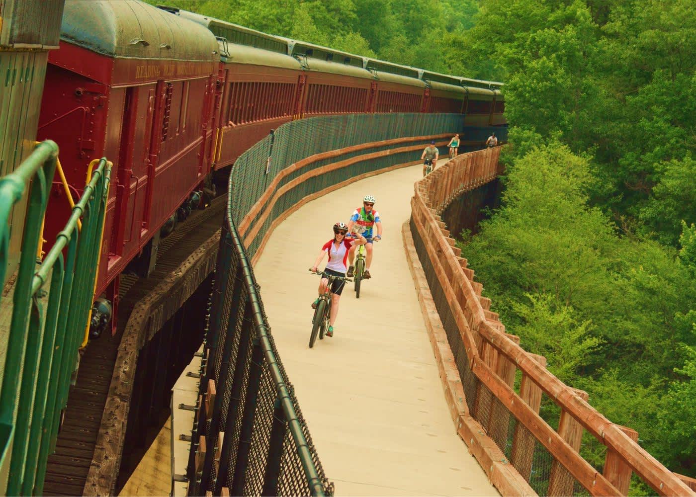pocono bike trail