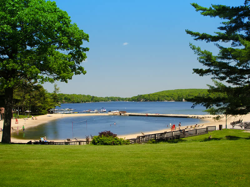 Split Rock Resort Golf Club Lake Harmony Pa 18624 Poconos Resort