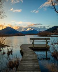 Glenorchy walkway bench seat