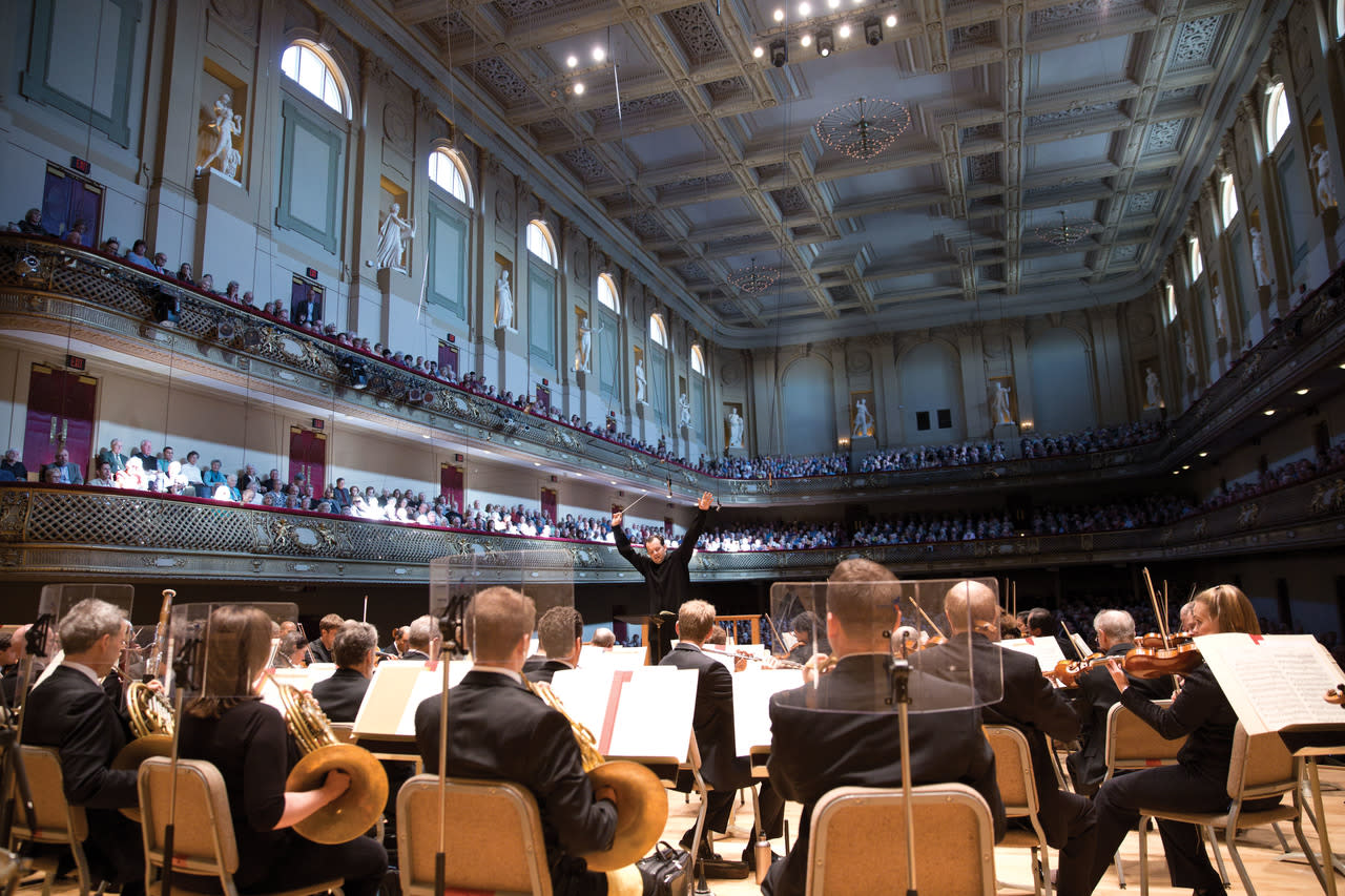 Boston Symphony Hall Seating Chart Orchestra