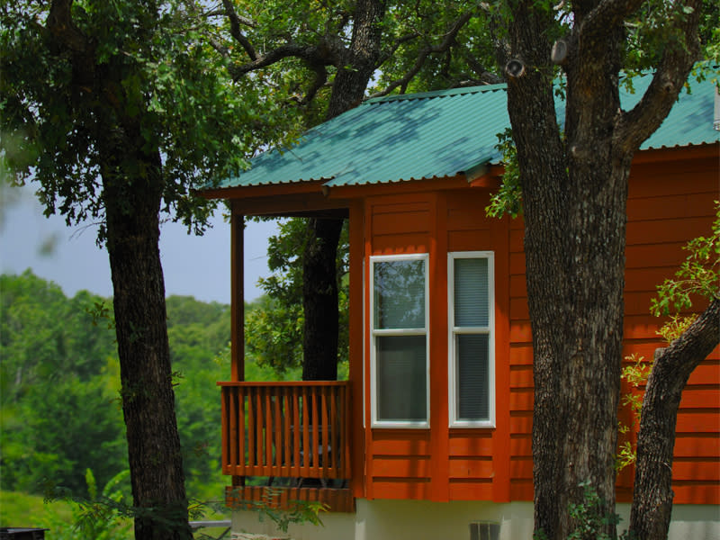Vineyards Campground Lakefront Cabins