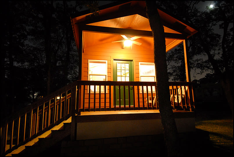 Vineyards Campground Lakefront Cabins