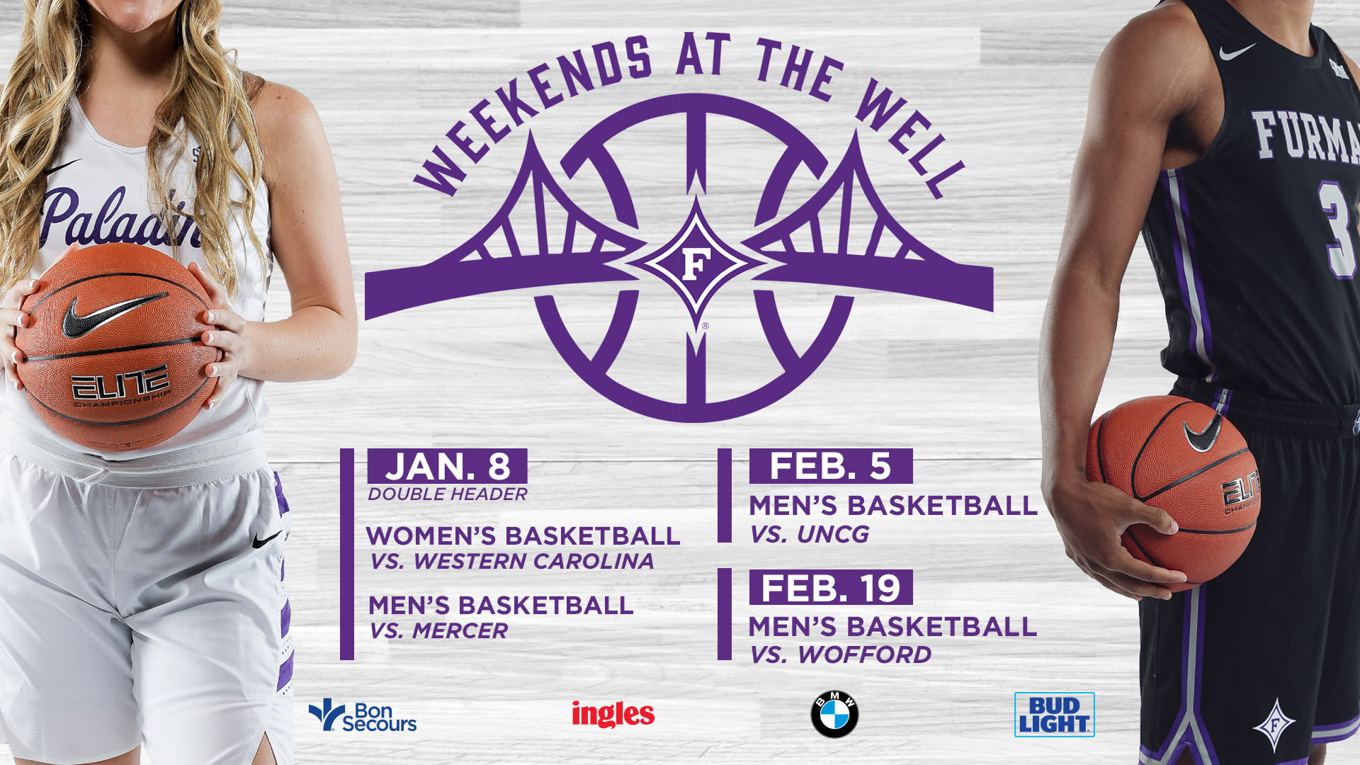 furman basketball weekends at the well