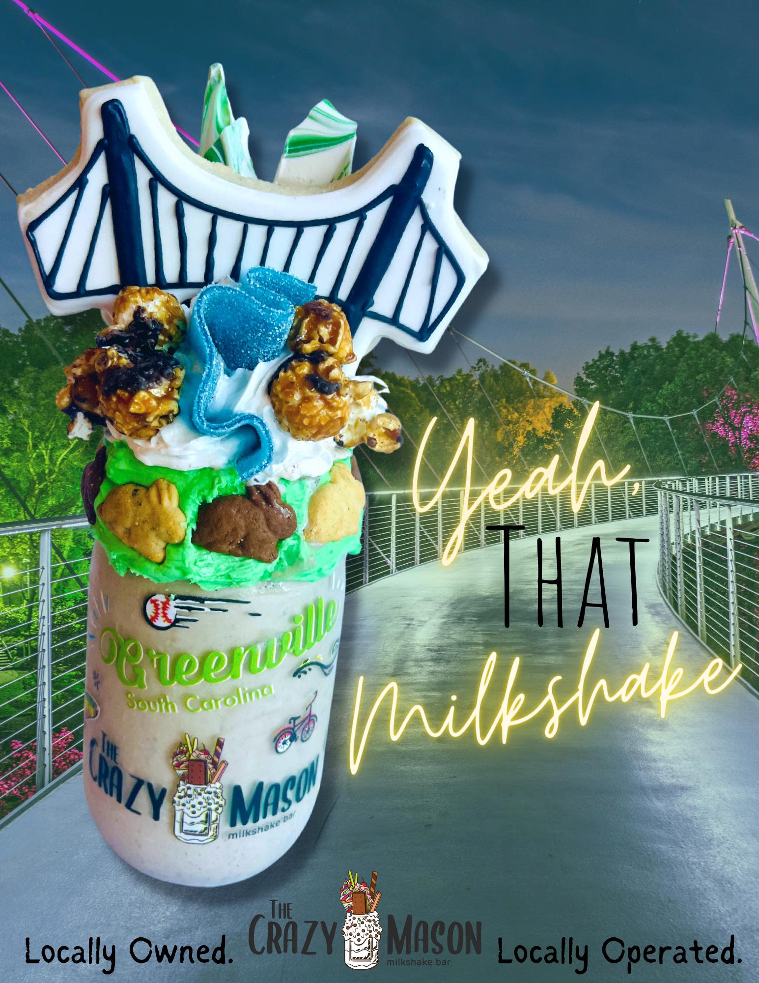 The Crazy Mason Milkshake Bar