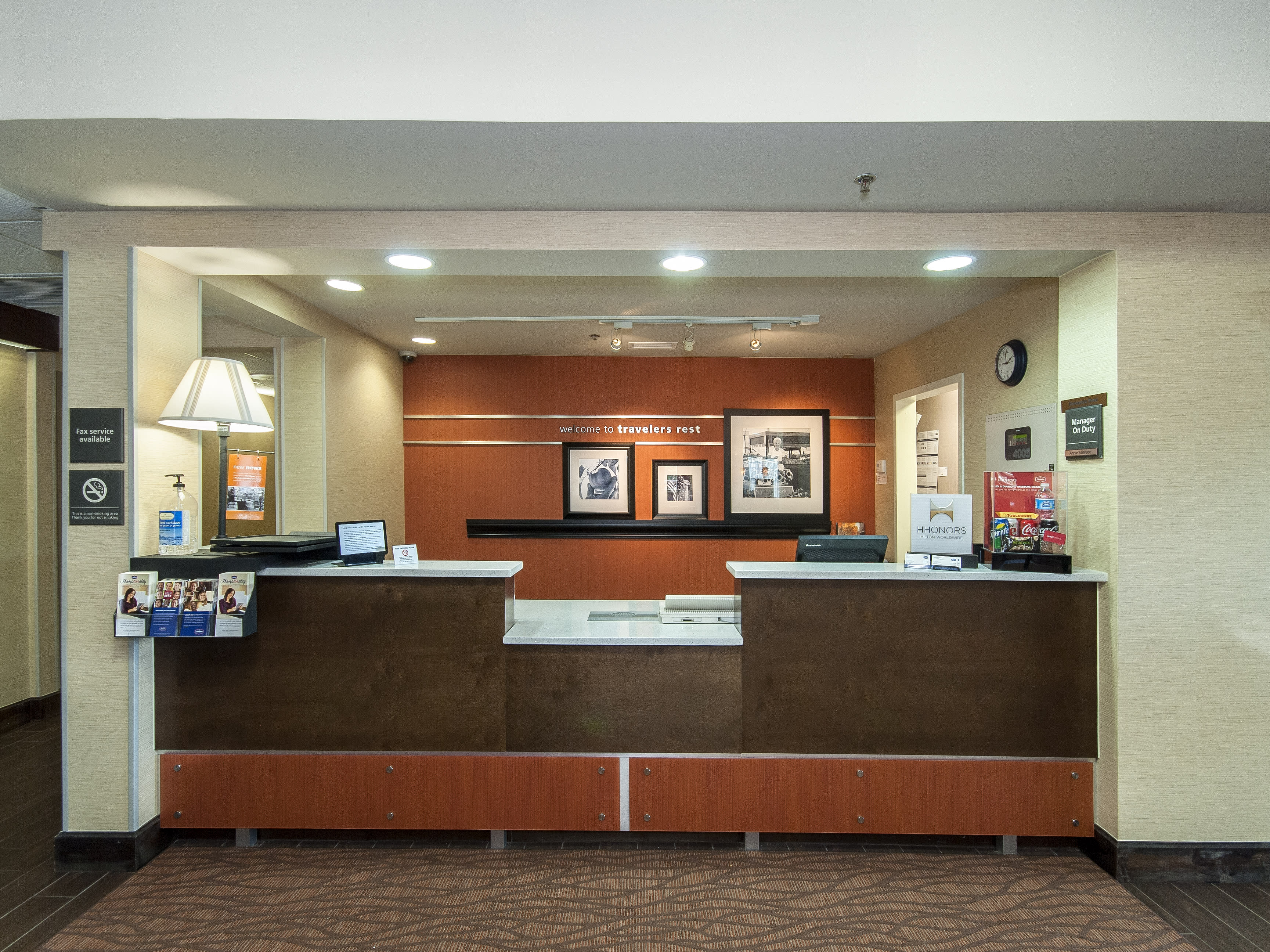 hilton hotel travelers rest sc