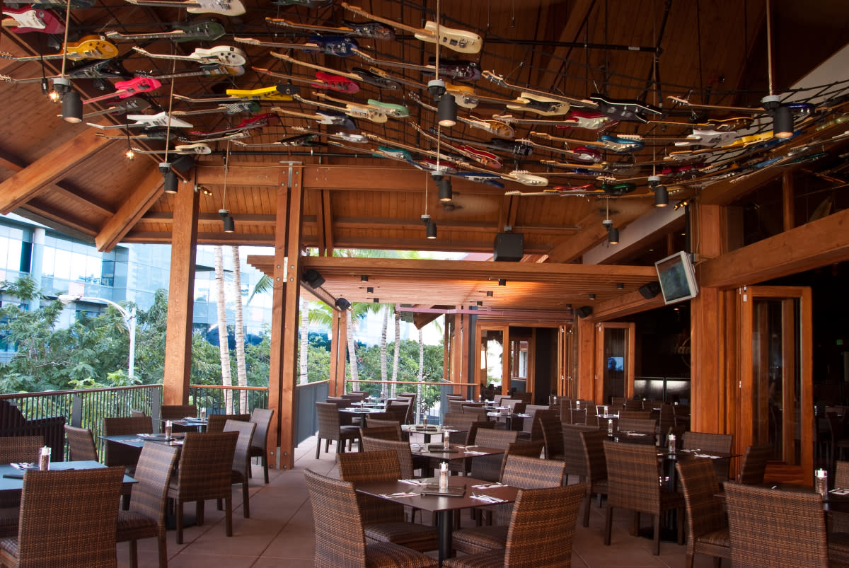 よろしくお HARD ROCK CAFE HONOLULU 3XL ボンバージャケット パクトにし