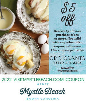 Croissants Bistro & Bakery - $5 Off Purchase of $50 or More